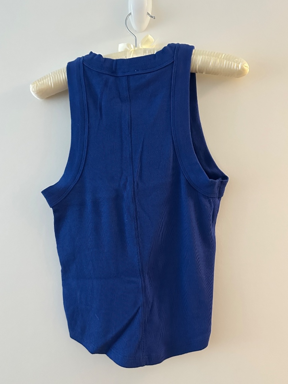 Topshop Racer Rib Tank - Picture 3 of 4